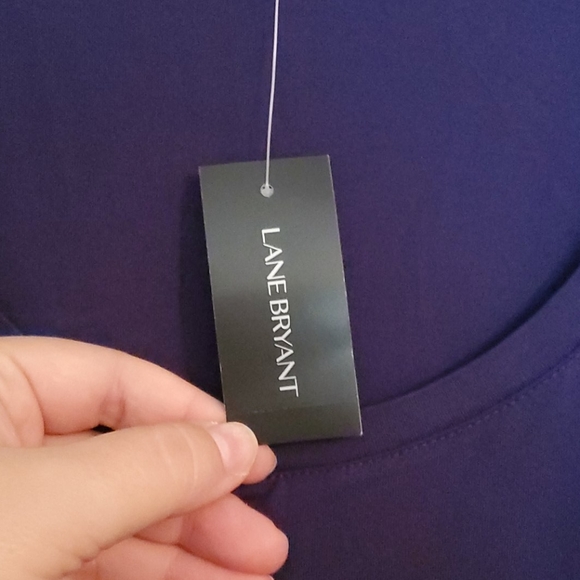 LANE BRYANT PURPLE TOP SIZE 26/28 - Picture 2 of 7